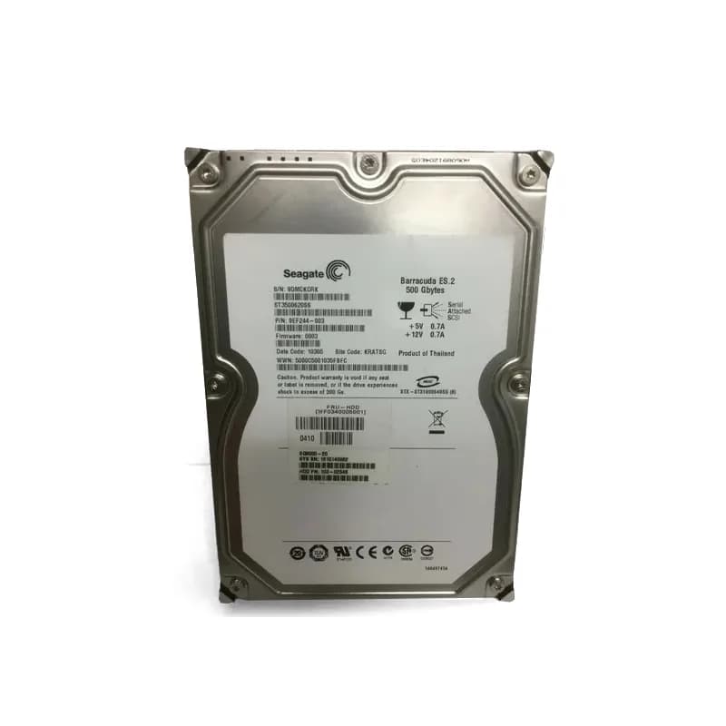 9EF244-003 - Seagate 500GB 7200RPM SAS 3Gb/s 3.5-in Hard Drive