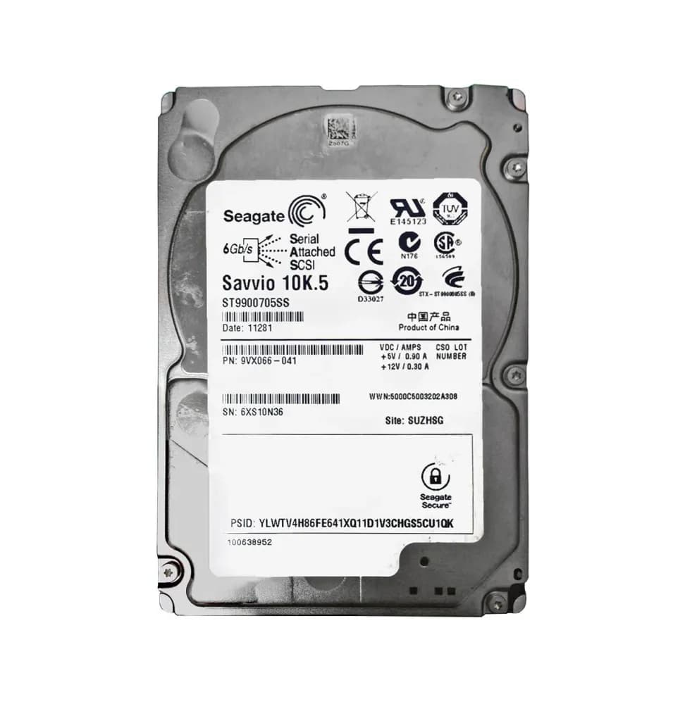 9VX066-041 - Seagate 900GB 10000RPM SAS 6Gb/s 64MB Cache 2.5-in HDD