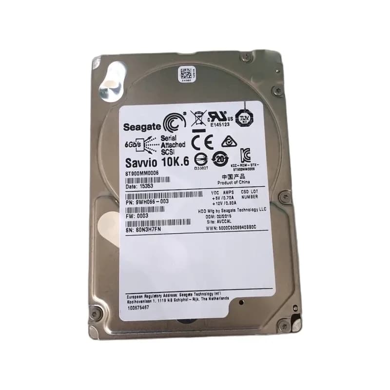 9WH066-003 - Seagate 900GB 10K SAS 6Gb/s Hot Swap 2.5-in HDD