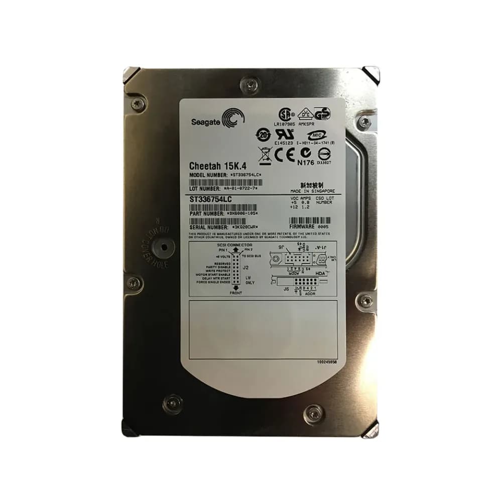 9X6006-105 - Seagate 36GB 15000RPM SCSI 320MB/s 3.5-in Hard Drive