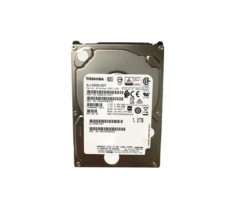 AL15SEB12EP - Toshiba 1.2TB 10K SAS 12Gb/s 128MB Cache 2.5-in HDD