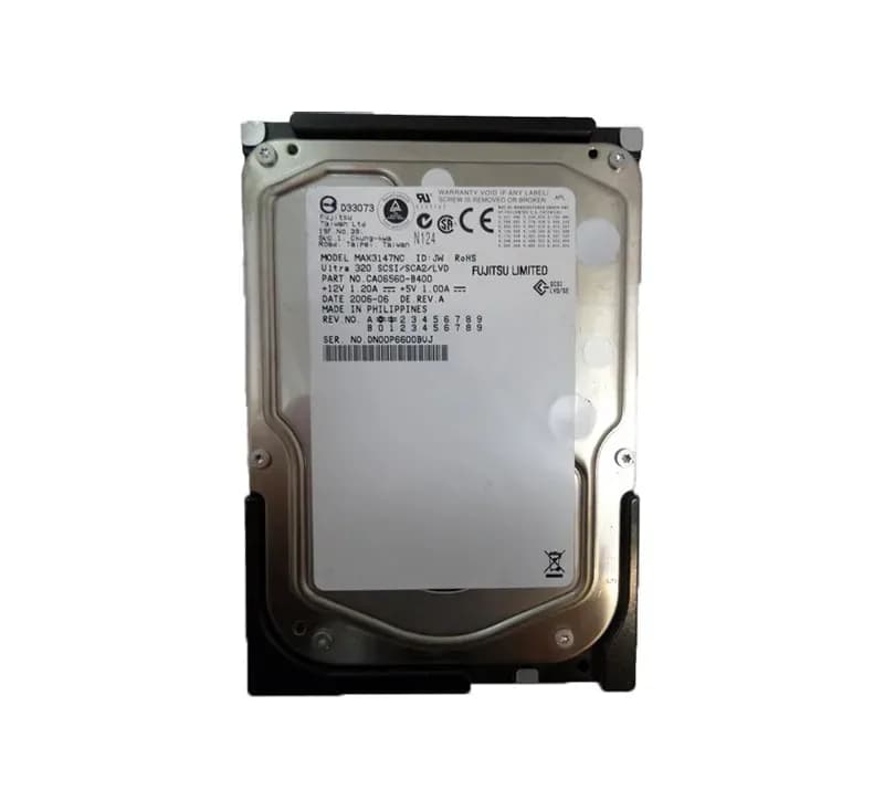 CA06560-B400 - Fujitsu 147GB 15000RPM SCSI 320MB/s 3.5-in Hard Drive