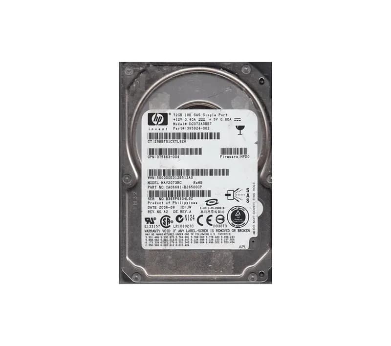 CA06681-B26500CP - Fujitsu 72GB 10000RPM SAS 3Gb/s 8MB 2.5-in HDD