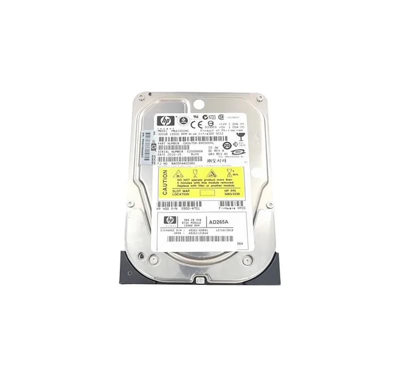 CA06708-B40500HL - HP 300GB 15000RPM SCSI 320MB/s 3.5-in Hard Drive