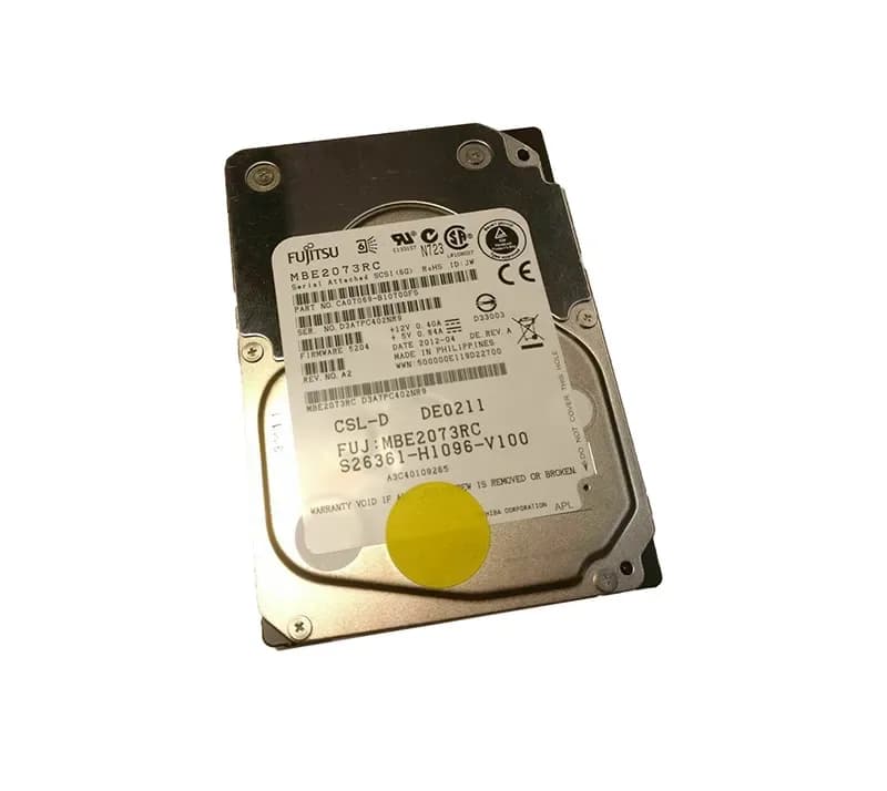 CA07069-B10700FS - Fujitsu 73GB 15K SAS 6Gb/s Hot Swap 2.5-in HDD