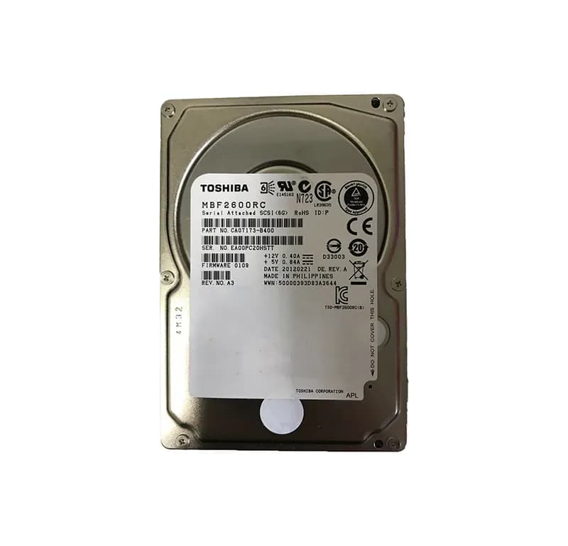 CA07173-B400 - Fujitsu 600GB SAS 10000RPM 2.5-Inch Hard Drive