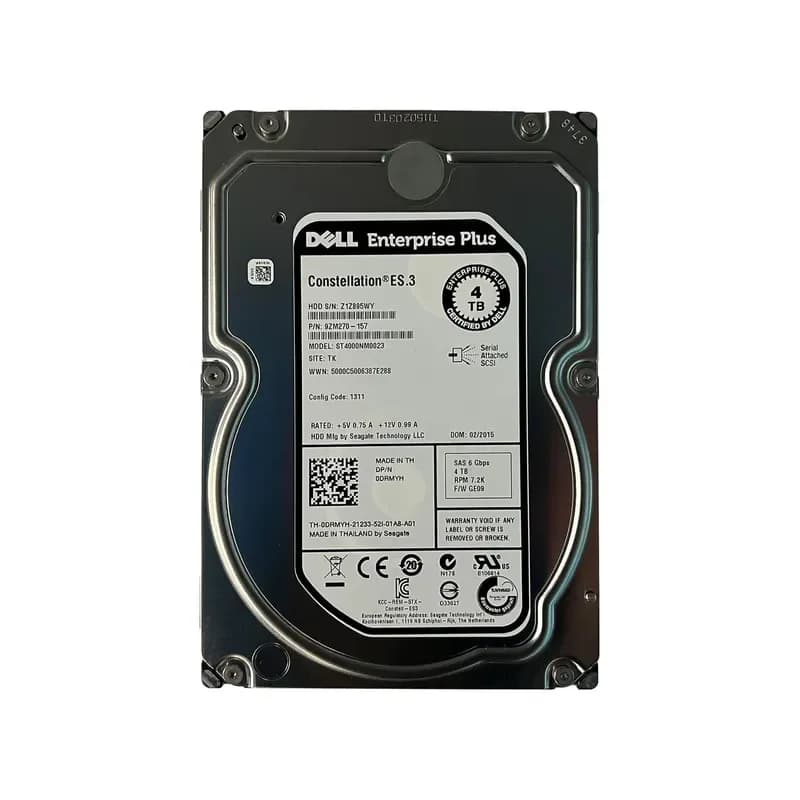 DRMYH - Dell 4TB 7200RPM SAS 6Gb/s 3.5-Inch Hard Drive