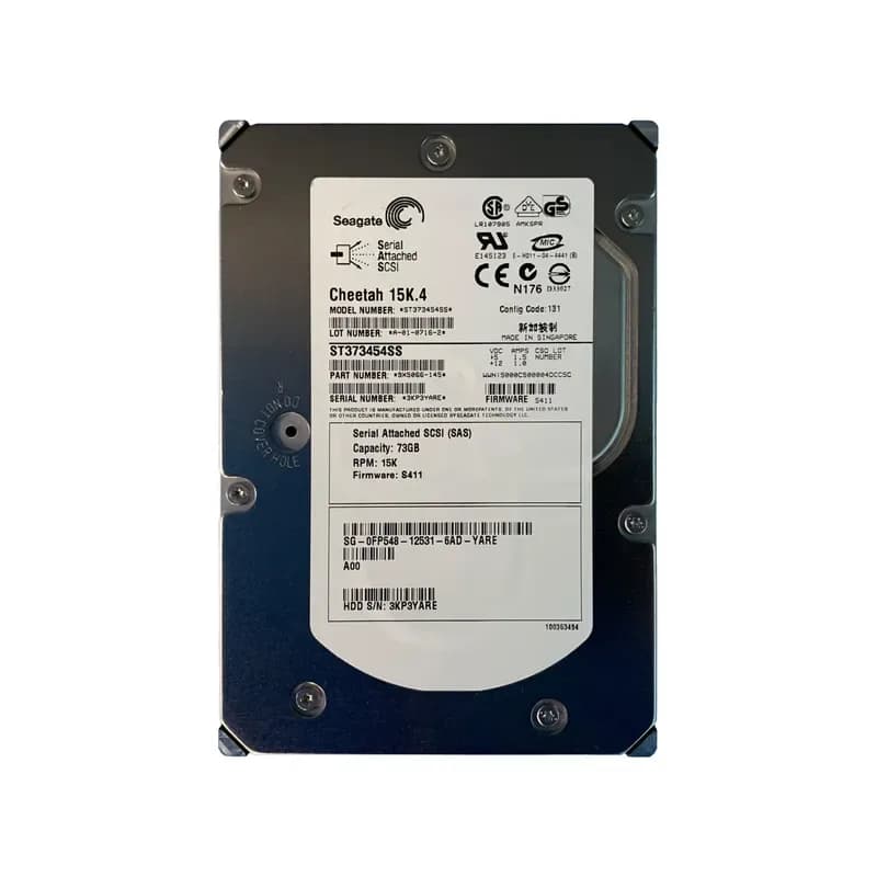 FP548 - Dell 73GB 15000RPM SAS 3.5-Inch Hard Drive