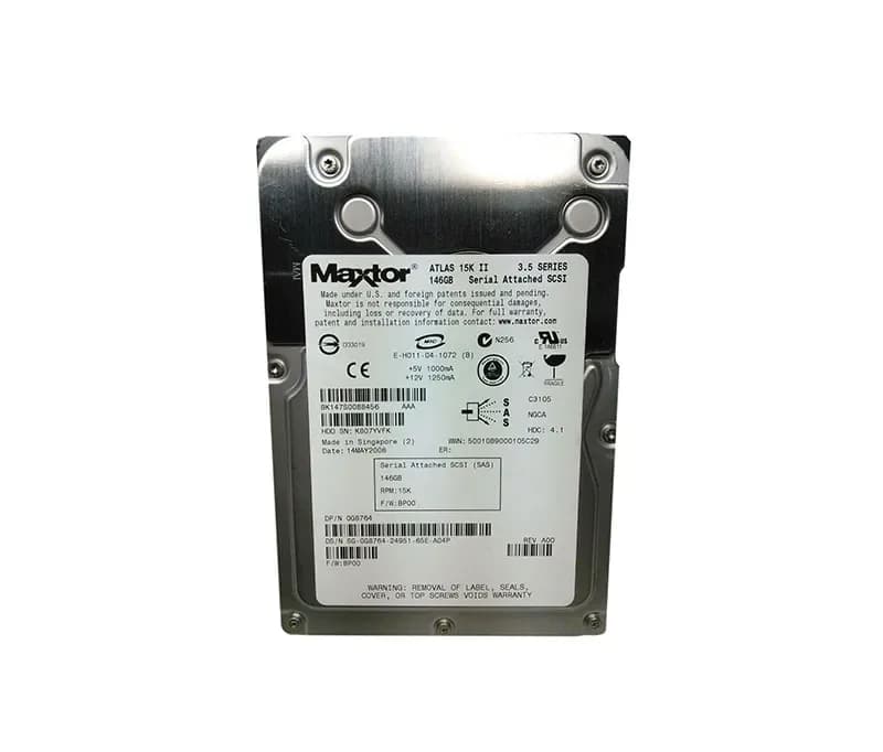 G8764 - Dell 147GB 15000RPM SAS 3Gb/s 3.5-in Hard Drive