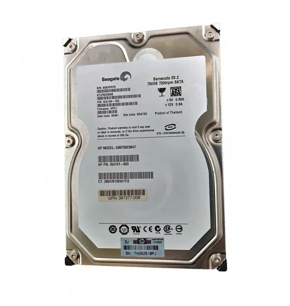GB0750C8047 - HP 750GB SATA 7200RPM 3.5-inch Hard Drive
