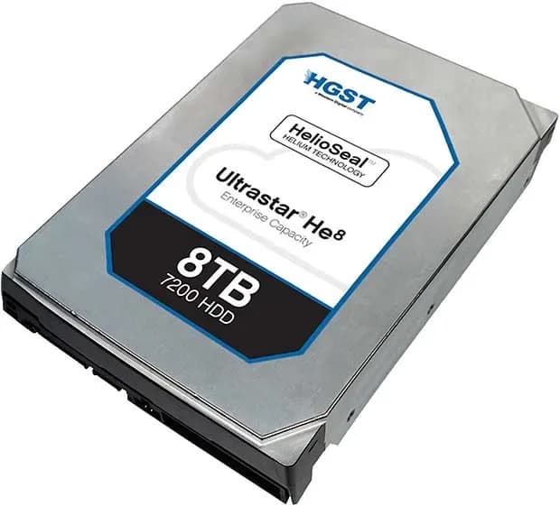 HUH728080AL4200 - WD Ultrastar He8 8TB 7200RPM SAS 3.5" HDD