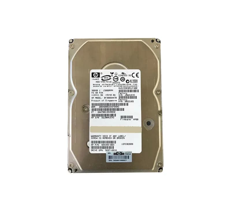 HUS153030VLF400 - Hitachi 300GB 15K RPM FC 4Gb/s 3.5-in HDD