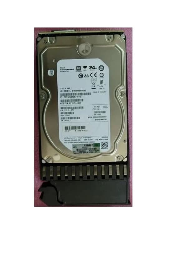 J9F43AR - HP 6TB 7.2K SAS 12Gb/s (512e) 3.5-in HDD with Tray