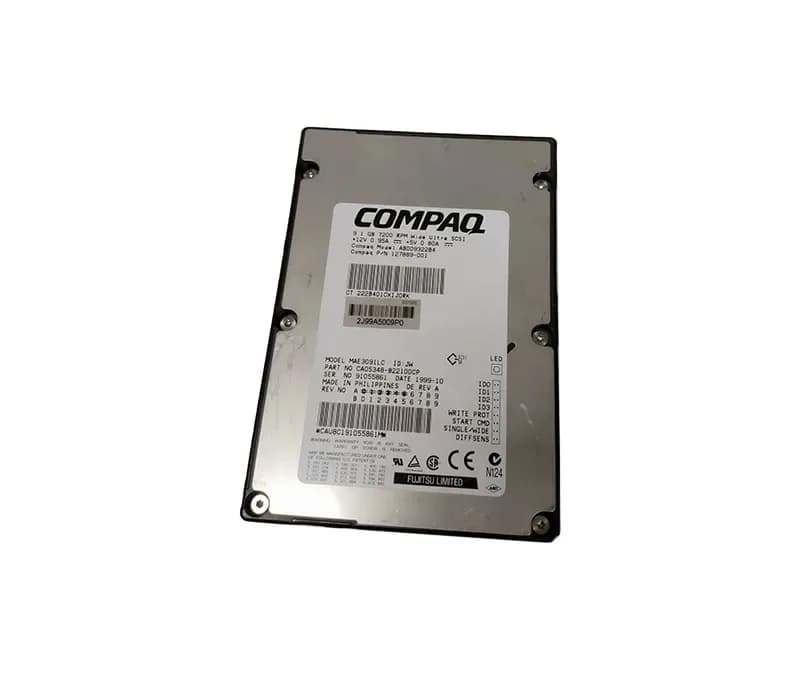MAE3091LC - Fujitsu 9.1GB 7200RPM Ultra2 SCSI 80-Pin 3.5-in HDD