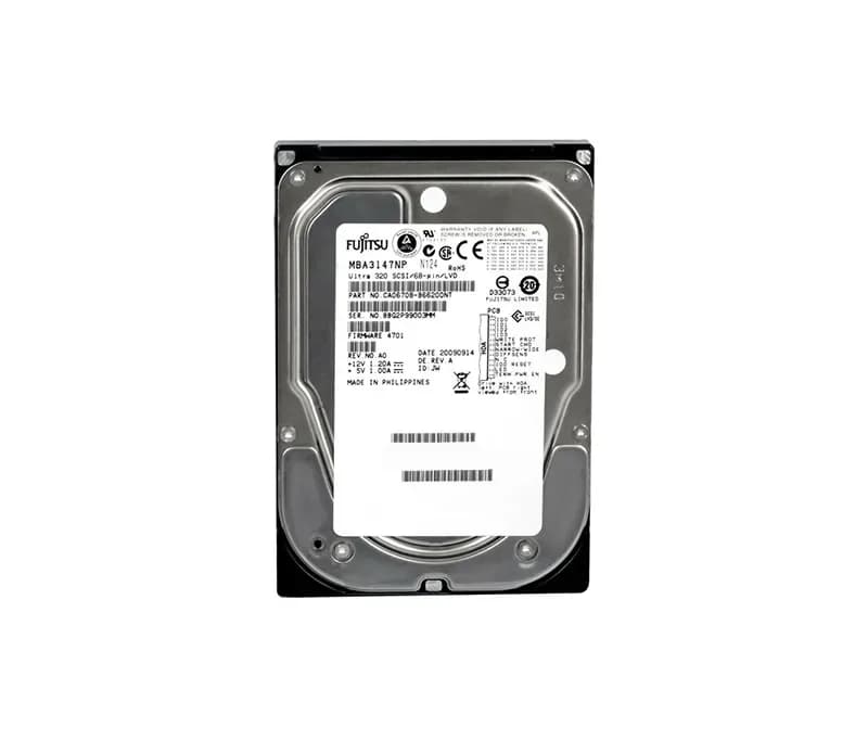 MBA3147NP - Fujitsu 146GB 15000RPM SCSI 320MB/s 3.5-in Hard Drive