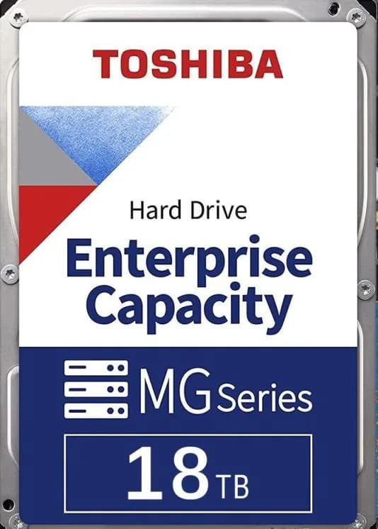 MG09SCP18TA - Toshiba Enterprise Capacity 18TB 7.2K SAS 3.5" HDD