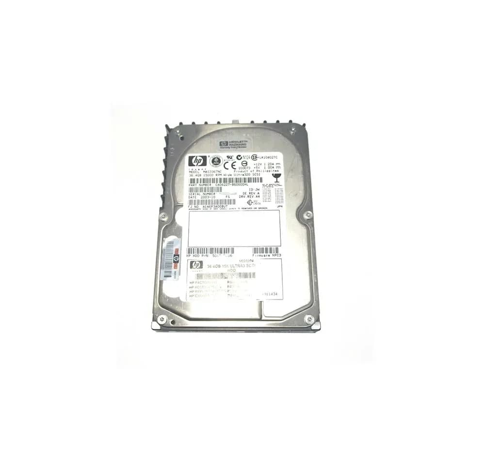 P4507-69001 - HP 36GB 15000RPM SCSI 160Mb/s 3.5-in Hard Drive