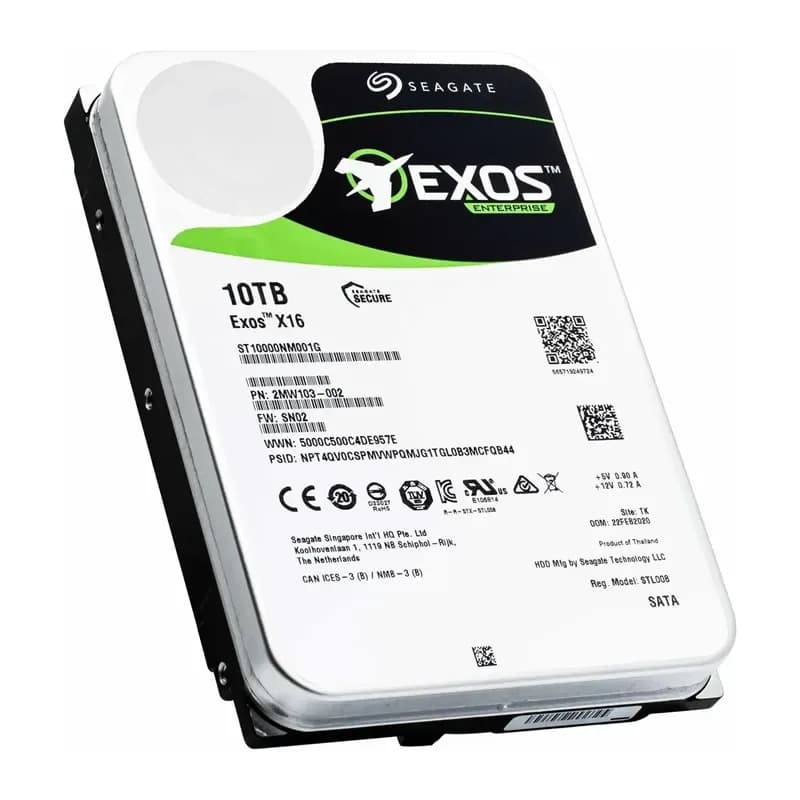 ST10000NM001G - Seagate 10TB 7200RPM SATA 6Gb/s 3.5-in Hard Drive