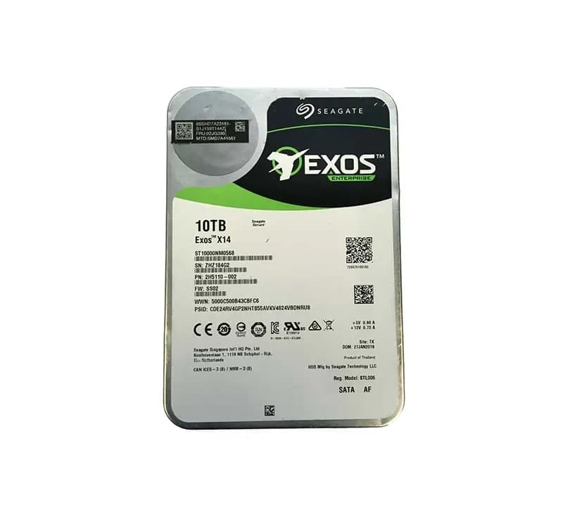 ST10000NM0568 - Seagate 10TB 7200RPM SATA 6Gb/s SED 3.5" Hard Drive