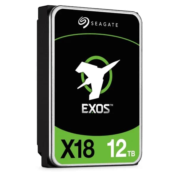 ST12000NM000J - Seagate Exos X18 12TB 7200RPM SATA 3.5-Inch Hard Drive