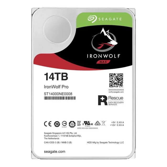 ST14000NE0008 - Seagate 14TB 7200RPM SATA 6Gb/s 3.5-inch NAS HDD