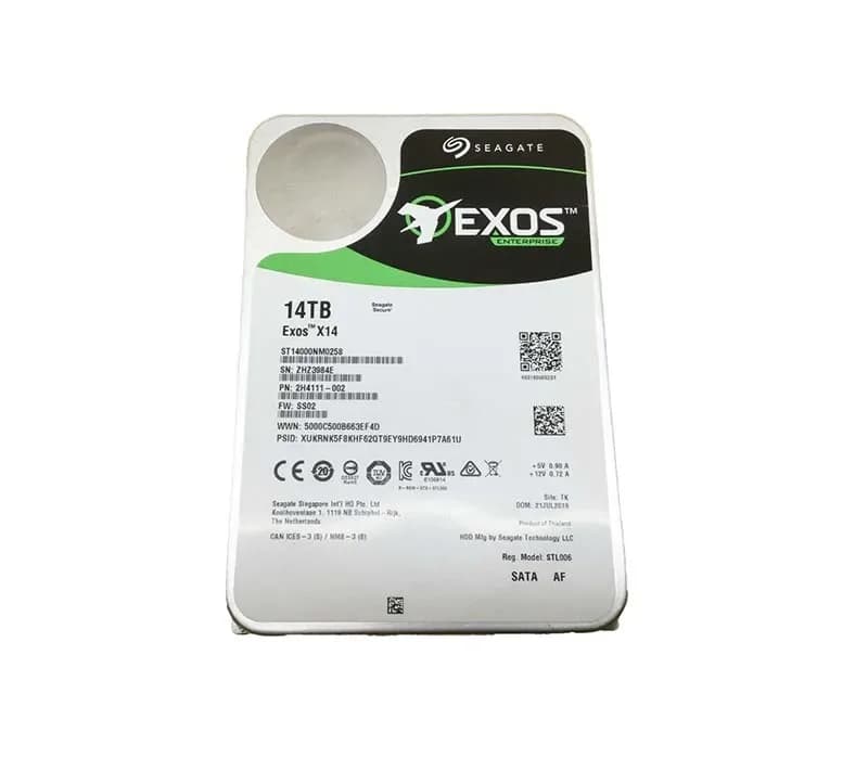 ST14000NM0258 - Seagate 14TB 7200RPM SATA 6Gb/s SED 3.5" Hard Drive