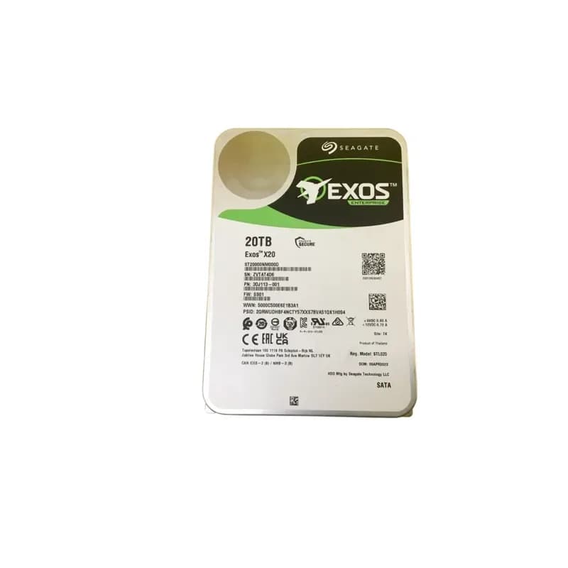 ST20000NM000D - Seagate 20TB 7200RPM SATA 6Gb/s SED 3.5" Hard Drive