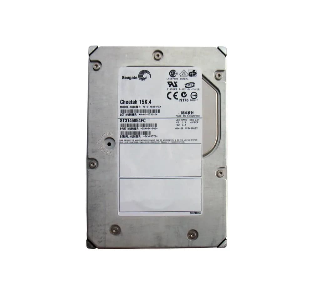 ST3146854FC - Seagate 146.8GB 15000RPM Fibre Channel 2Gb/s 3.5-in HDD
