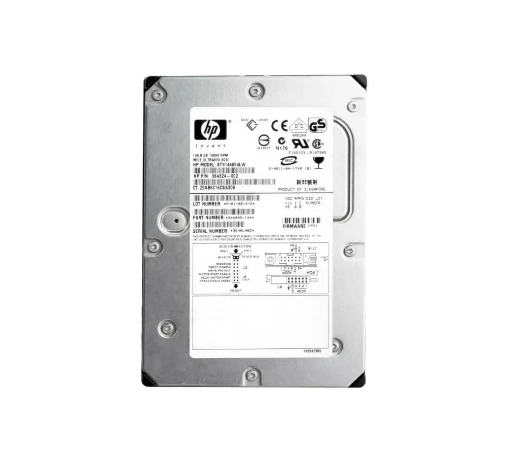 ST3146854LW - Seagate 146.8GB 15000RPM SCSI 320MB/s 3.5-in Hard Drive