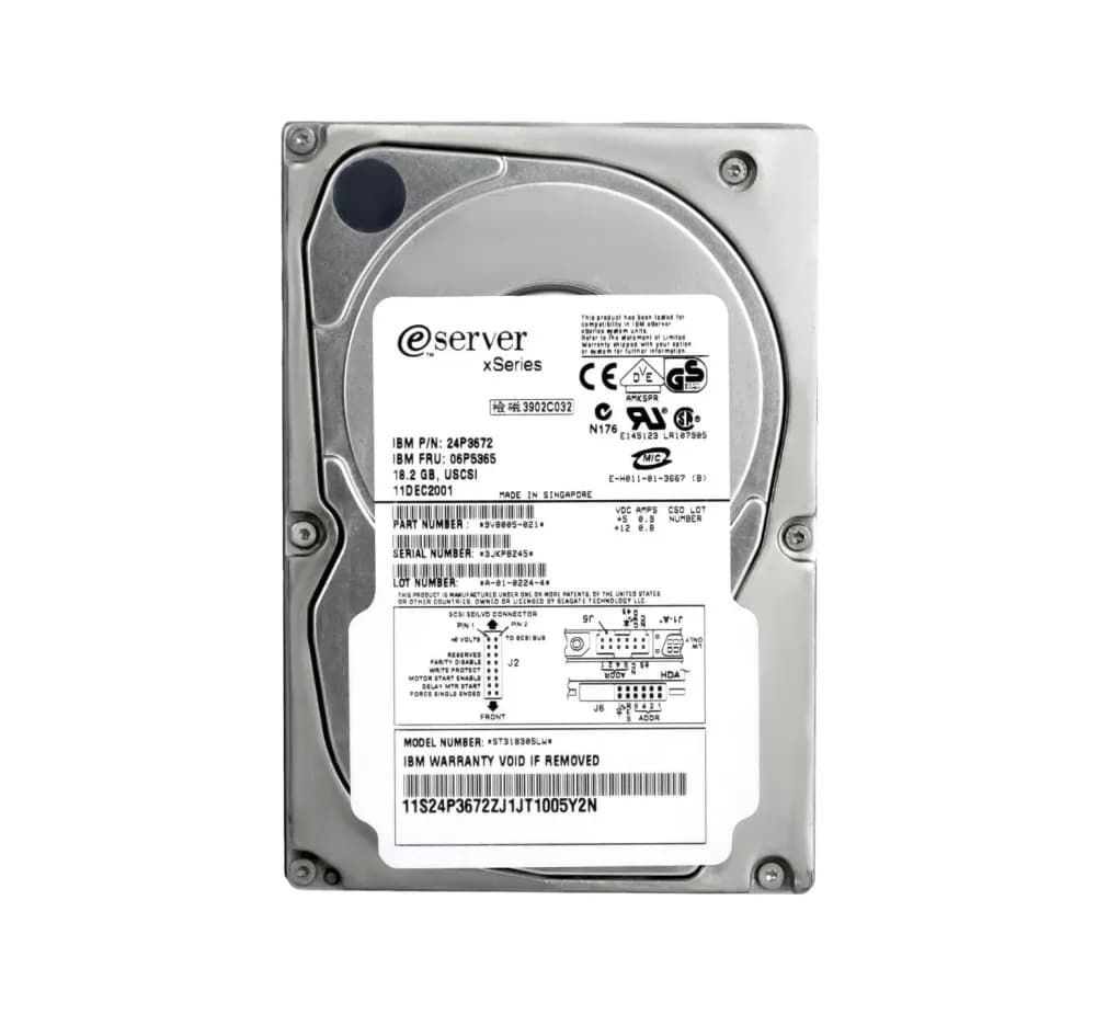 ST318305LW - Seagate 18.2GB 10000RPM SCSI 160MB/s 3.5-in Hard Drive