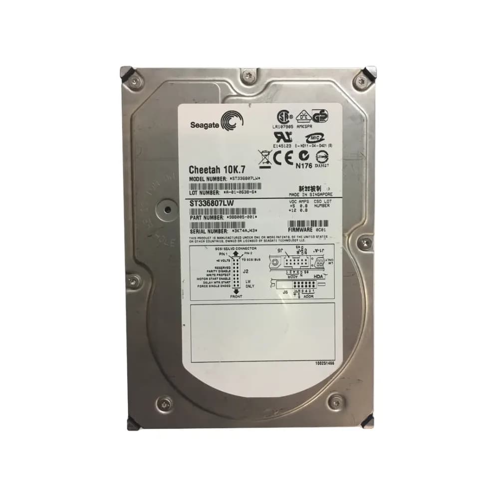 ST336807LW - Seagate 36GB 10000RPM SCSI 320MB/s 3.5-in Hard Drive