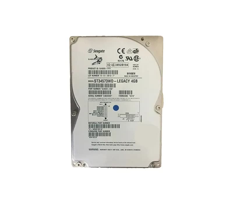ST34573WD - Seagate 4.55GB 7200RPM Wide Ultra SCSI 512KB 3.5-in HDD