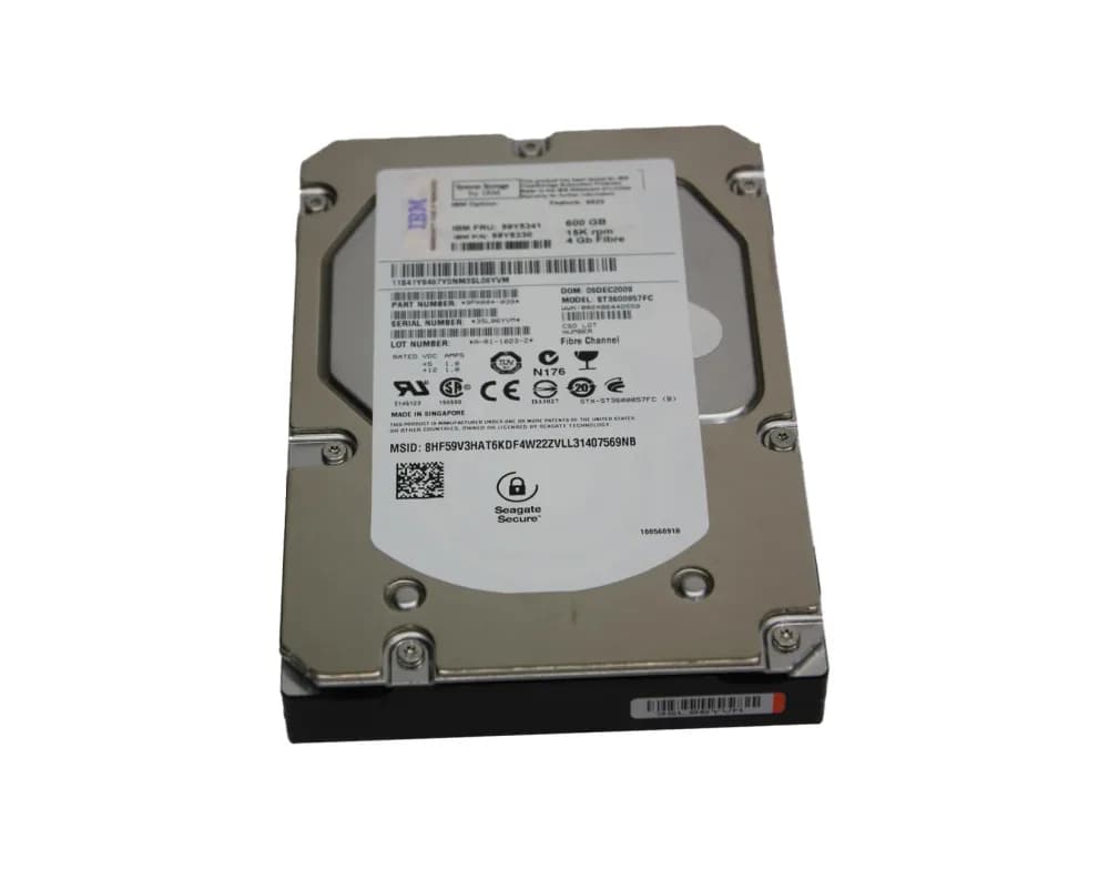 ST3600957FC - Seagate 600GB 15K RPM Fibre Channel 4Gb/s SED 3.5" HDD