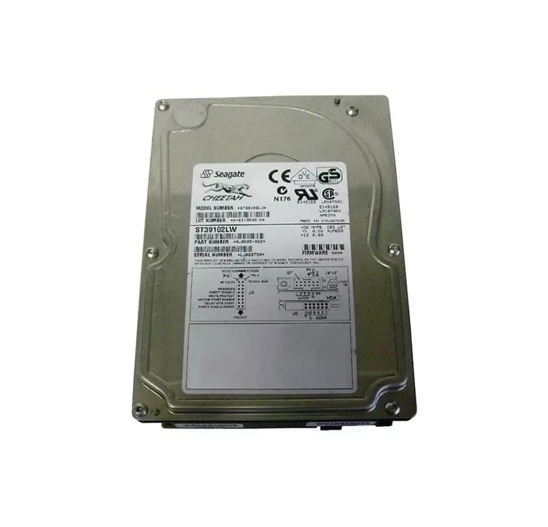ST39102LW - Seagate 9.1GB 10K Wide Ultra2 SCSI 1MB 68-Pin 3.5-in HDD