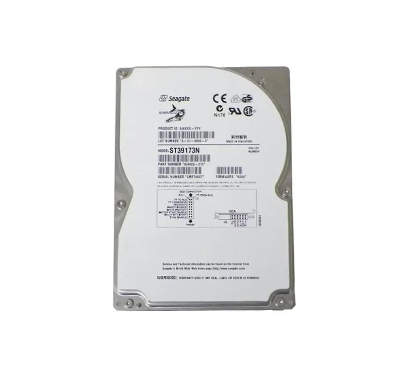 ST39173N - Seagate 9.1GB 7200RPM Ultra2 SCSI 512KB 50-Pin 3.5-in HDD