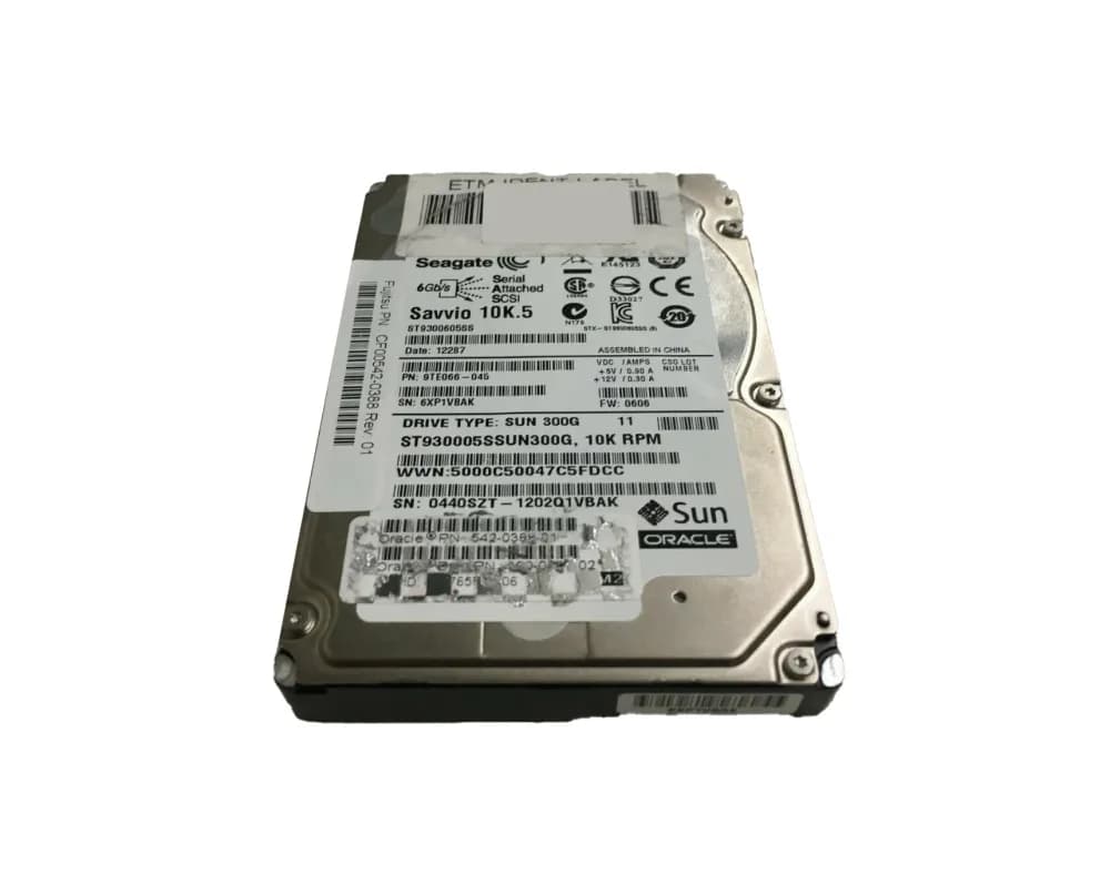 ST930005SSUN300G - Sun 300GB 10K SAS 6Gb/s 16MB Hot Swap 2.5-in HDD