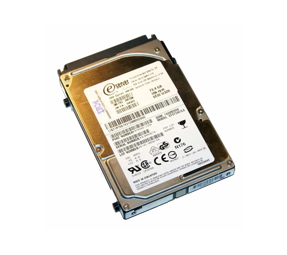 ST973401LC - Seagate 73GB 10000RPM SCSI 320MB/s 2.5-in Hard Drive
