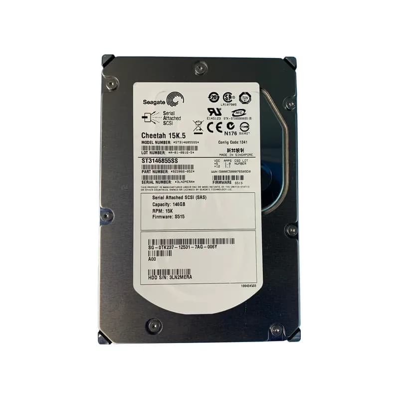 TK237 - Dell 146GB 15000RPM SAS 3.5-Inch Hard Drive