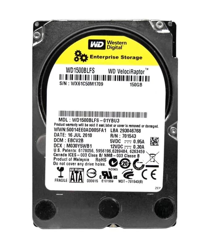 WD1500BLFS - WD 150GB 10K RPM SATA 3Gb/s 2.5-in HDD