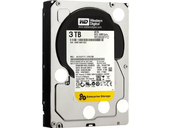 WD3000FYYZ - Western Digital RE 3TB 7200RPM SATA 3.5-Inch HDD
