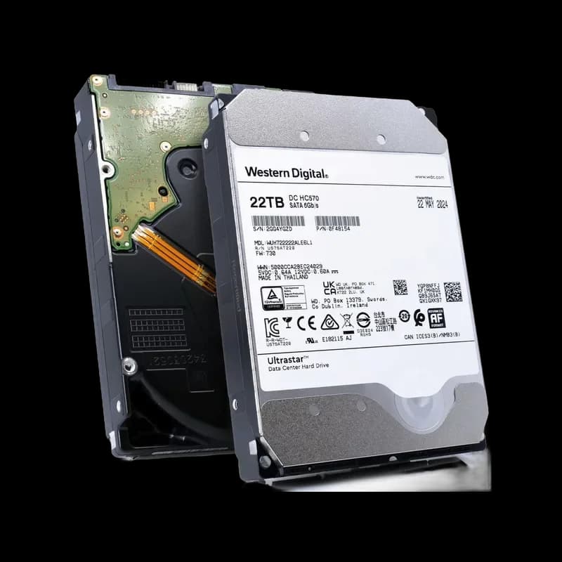 WUH722222ALE6L1 - WD Ultrastar DC HC570 22TB 7200RPM SATA 3.5" HDD