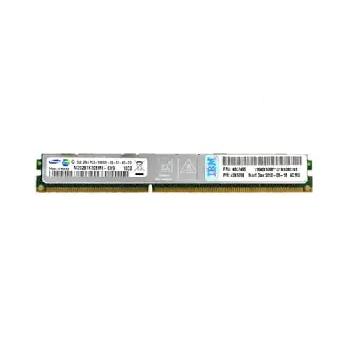 43X5058 - IBM 8GB DDR3 1333MHz CL9 ECC VLP RDIMM Memory Module