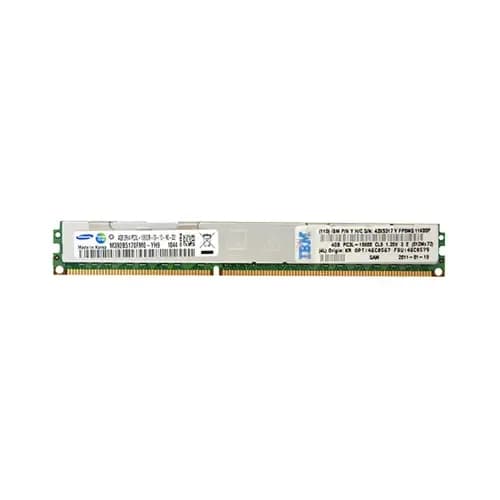 43X5317 - IBM 4GB DDR3 1333MHz CL9 ECC VLP RDIMM Memory Module