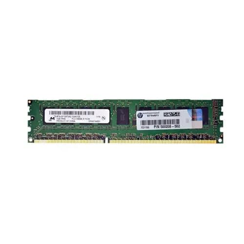 500208-562 - HP 1GB DDR3 1333MHz CL9 ECC UDIMM Memory Module