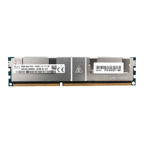 674727-581 - HP 32GB DDR3-1333MHz PC3-10600 ECC DIMM Memory