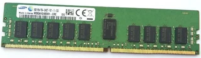 M393A1G40DB1-CRC4Q - Samsung 8GB DDR4-2400MHz RDIMM Memory Module