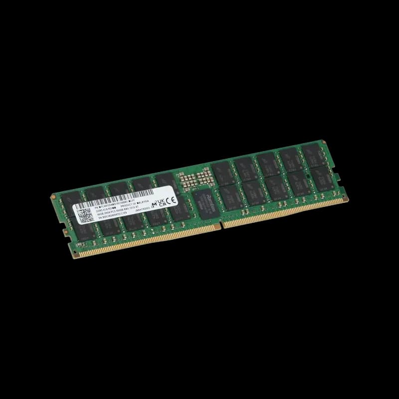 MTC40F204WS1RC64BR - Micron 96GB DDR5 6400MHz ECC RDIMM Memory Module