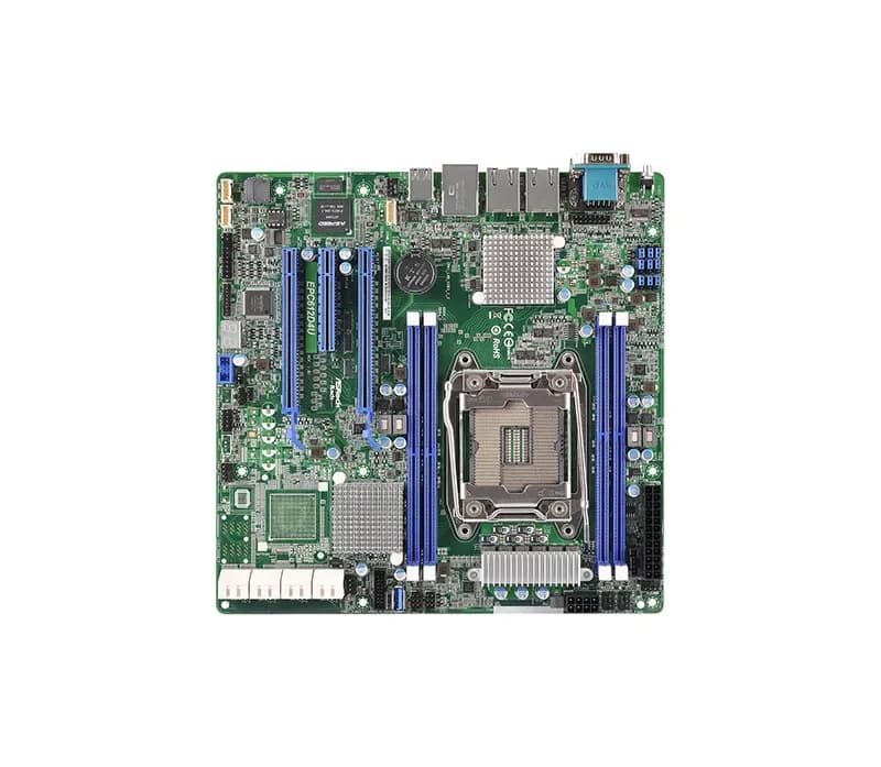 EPC612D4U - ASRock Socket LGA 2011 C612 Chipset Micro-ATX System Board
