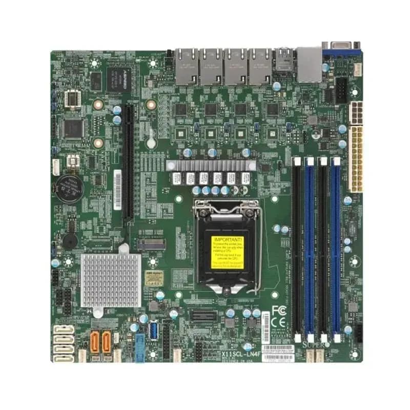 MBD-X11SCL-LN4F-O - Supermicro LGA1151 C242 Chipset M-ATX Motherboard