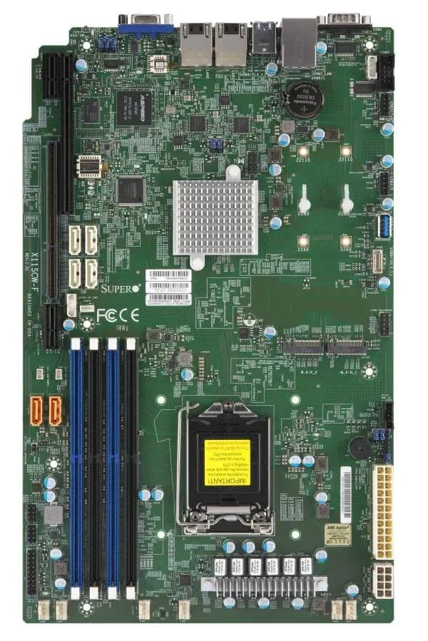 MBD-X11SCW-F-O - Supermicro C246 Chipset Proprietary Motherboard